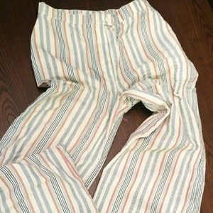 70's Vintage Seersucker Pants